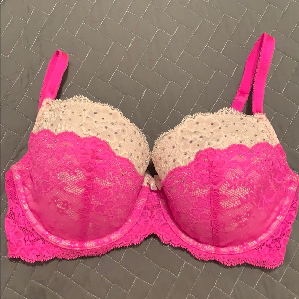 Victoria’s Secret Dream Angel rhinestone demi bra
